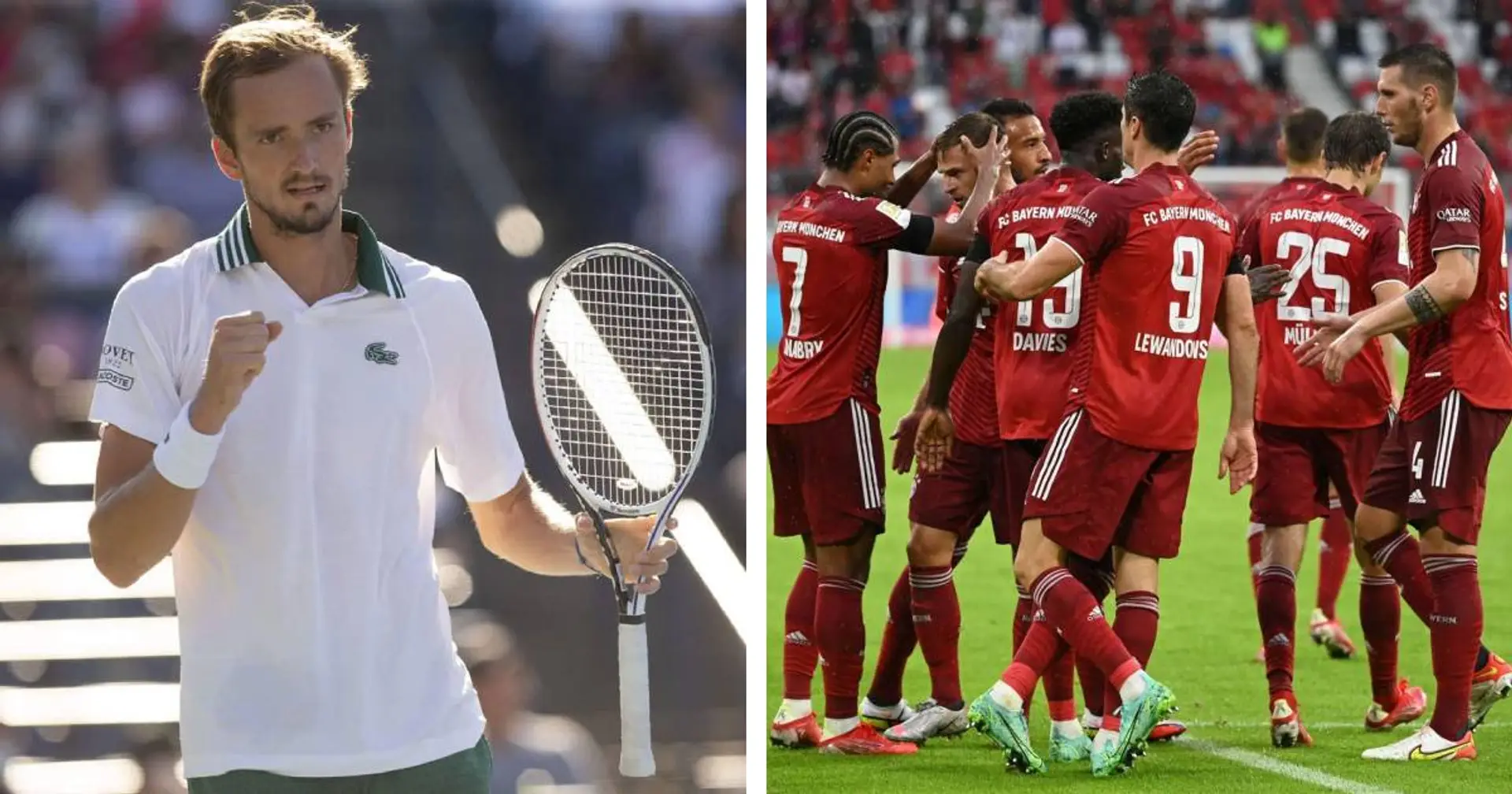 "Das ist jetzt meine Mannschaft": Tennisstar Medvedev erzählt die Geschichte seiner Liebe zum FC Bayern