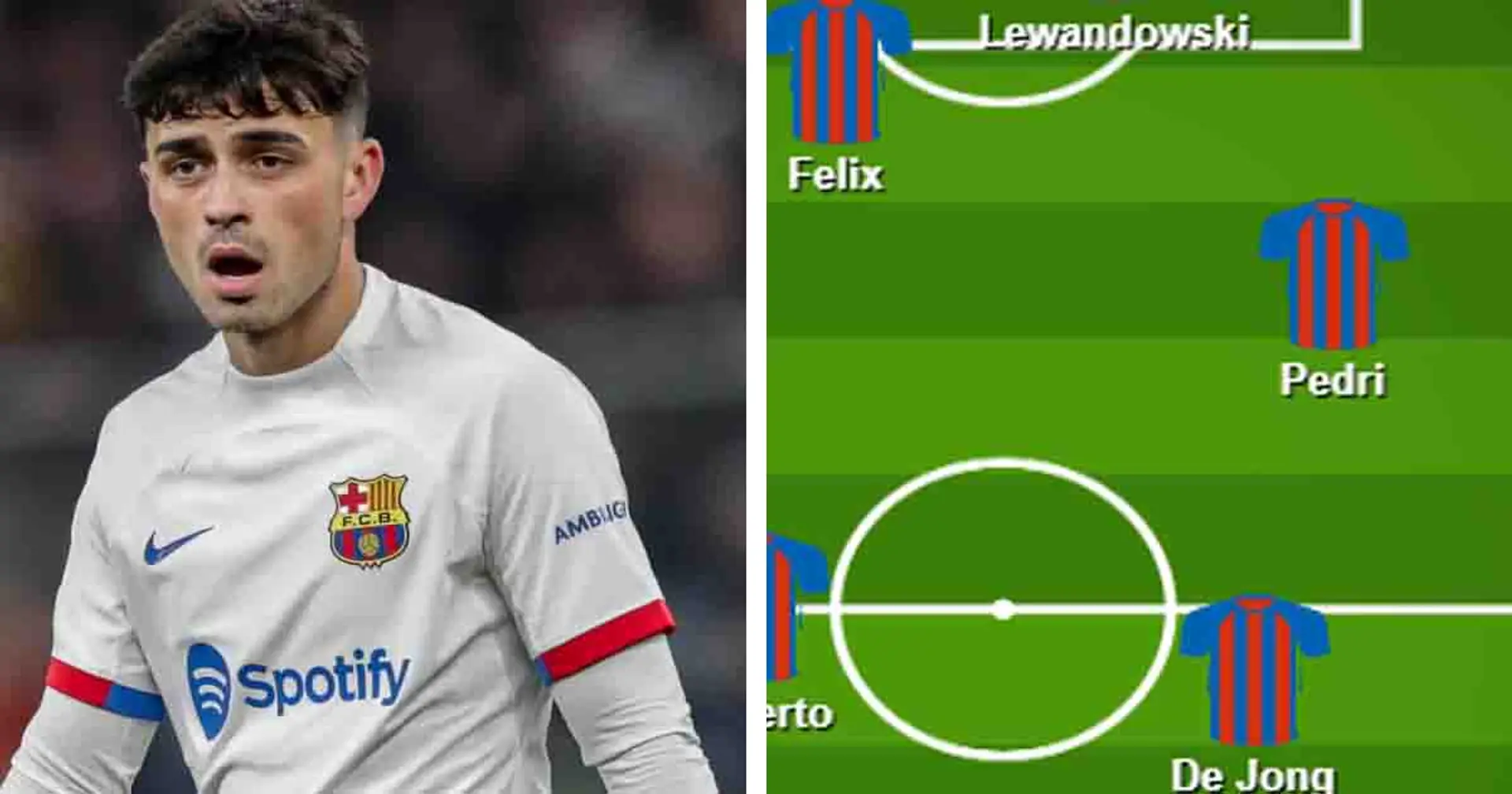 Xavi hints at possibly starting four midfielders in El Clasico - we draw the lineup