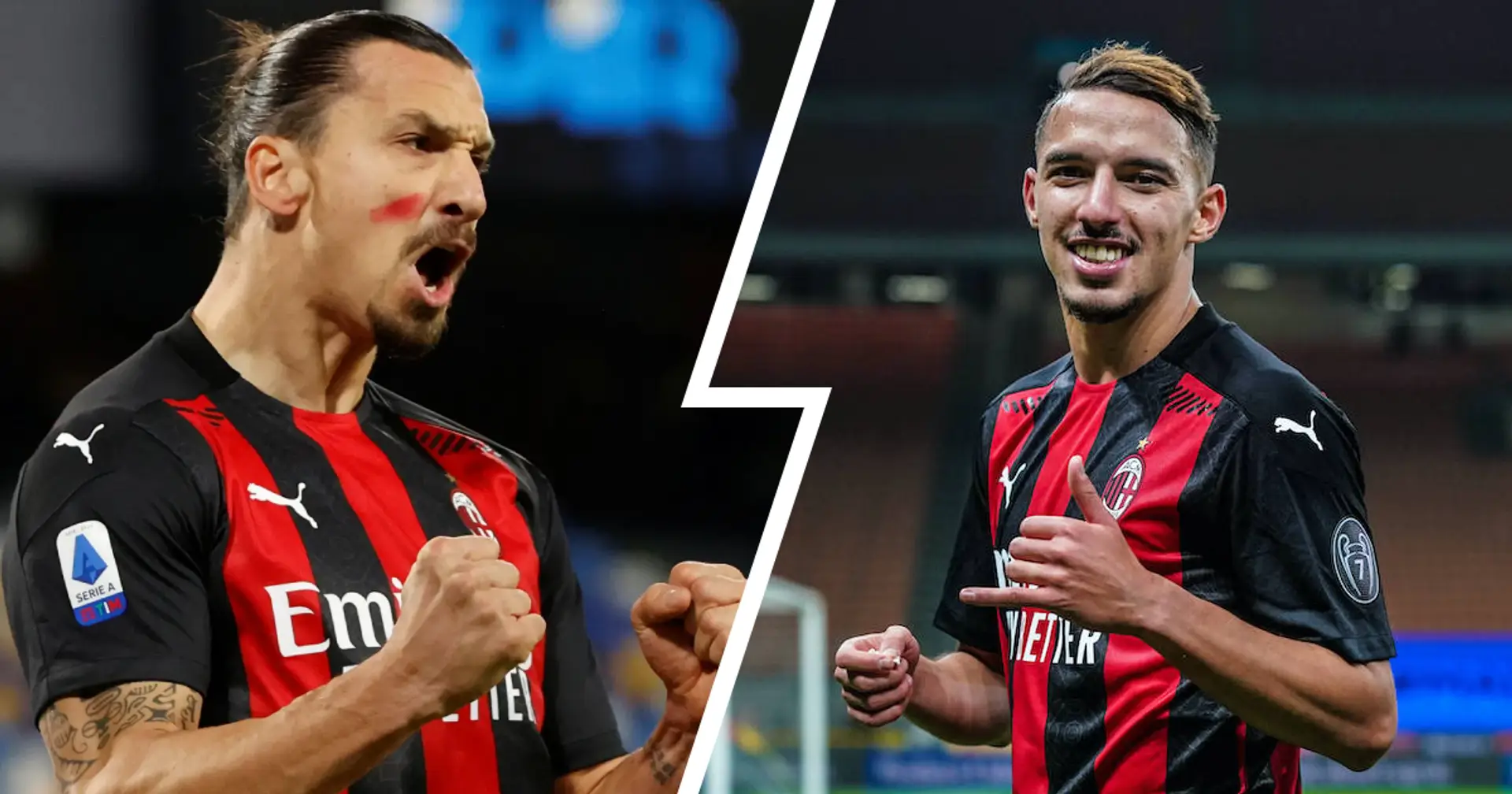 Zlatan Ibrahimovic and Ismael Bennacer back in training for AC Milan