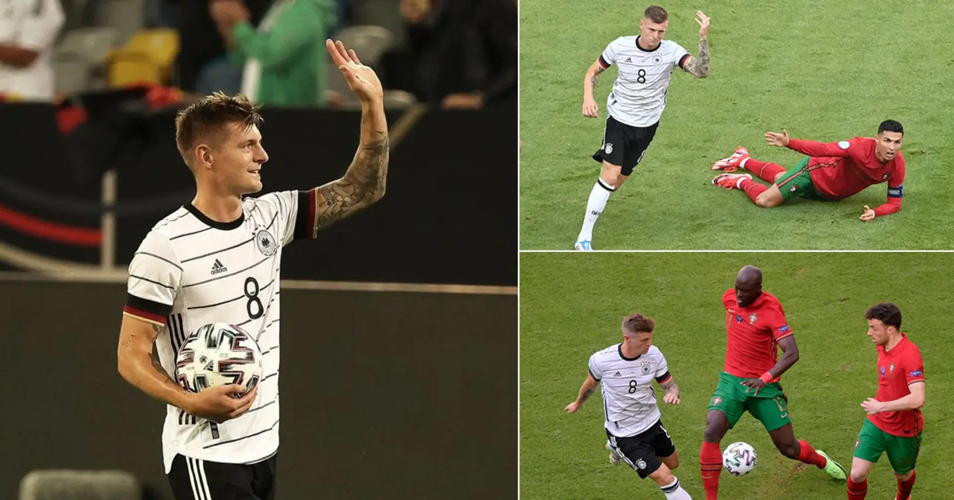 104 touches, 85 passes & more: Key numbers behind Toni Kroos dominant display v Portugal