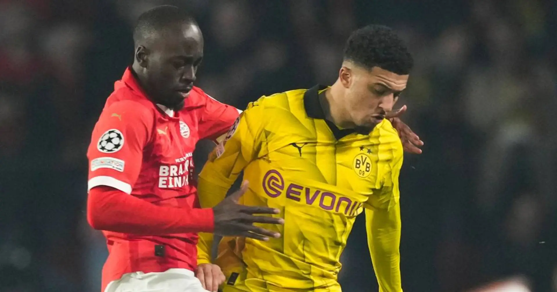 Lost possession 12 times, 0 shots: Jadon Sancho lets Borussia Dortmund down in Champions League