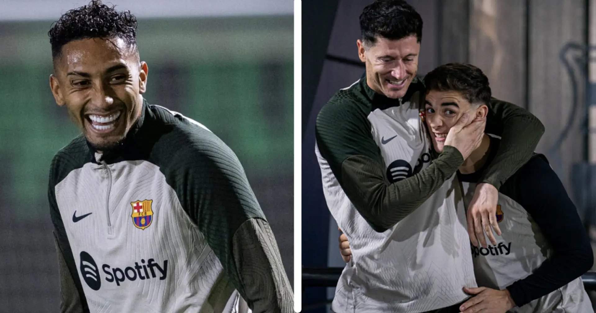 12 best pics from Barca's training session – including Pedri