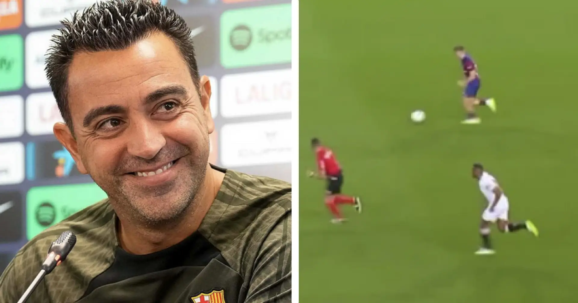 Xavi promises 'a lot of game time' to one benchwarmer if he continues to impress