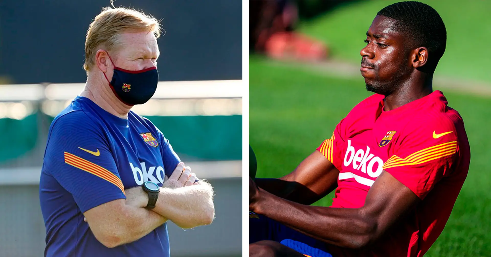 Puig back, Dembele the Buff and more: 7 best pics from Saturday's training session