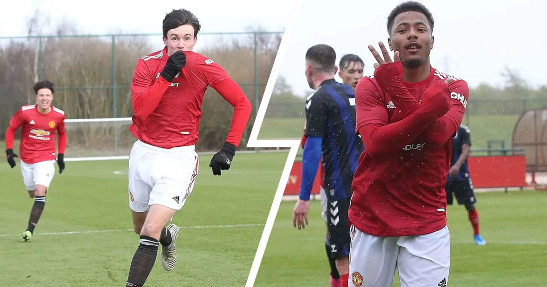 Man United U18 finish league season with massive 8-1 win - could become North division champions if Man City drop points