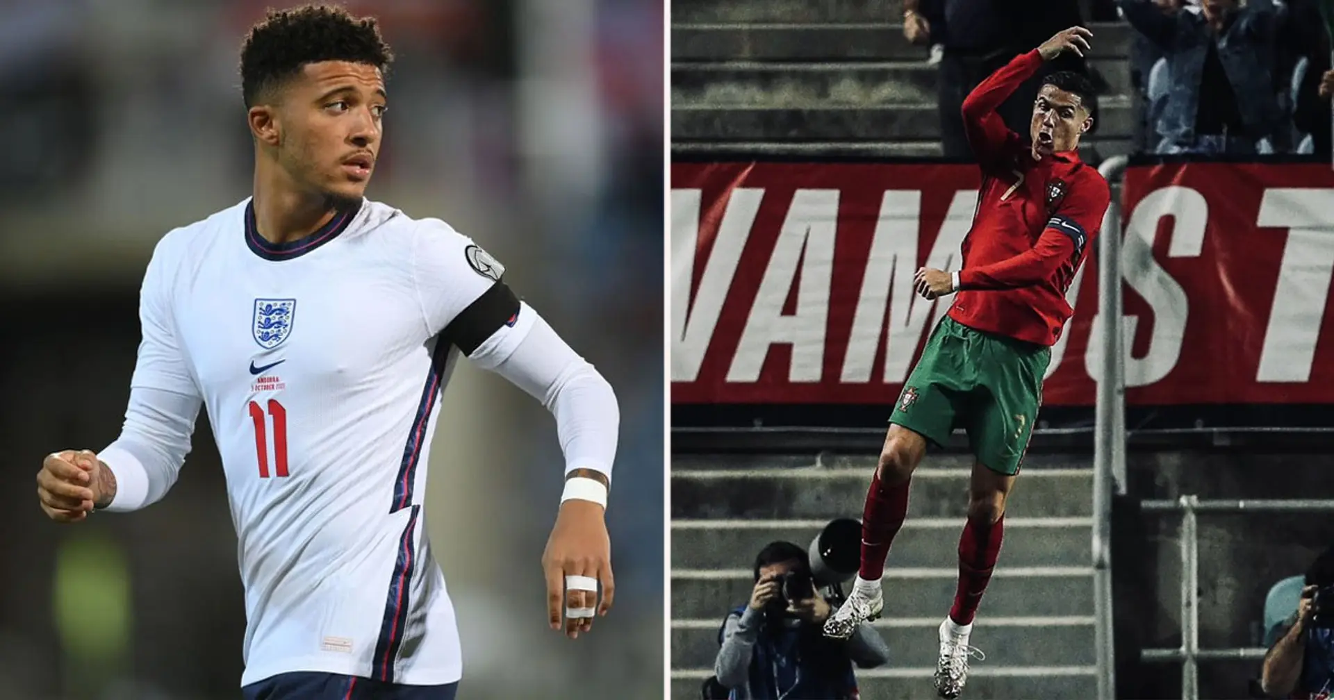 Ronaldo scores, 2 assists for Sancho: United stars shine on international duty