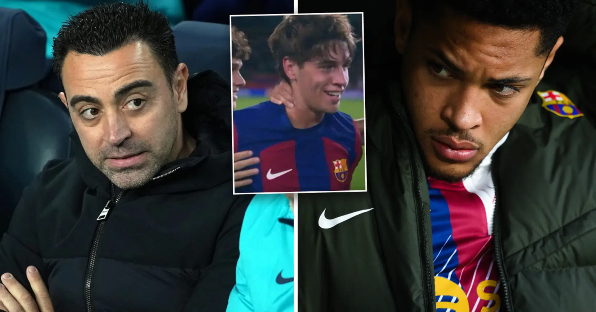 Vitor Roque labelled 'invisible signing' as he slips behind Marc Guiu in pecking order at Barca
