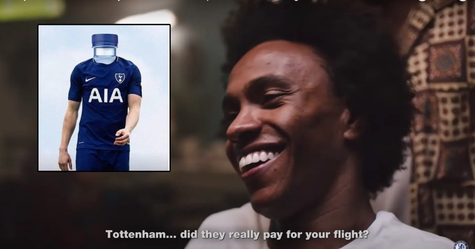 'I was at Spurs training ground': Willian reveals how he ditched Tottenham at the last minute to join Chelsea