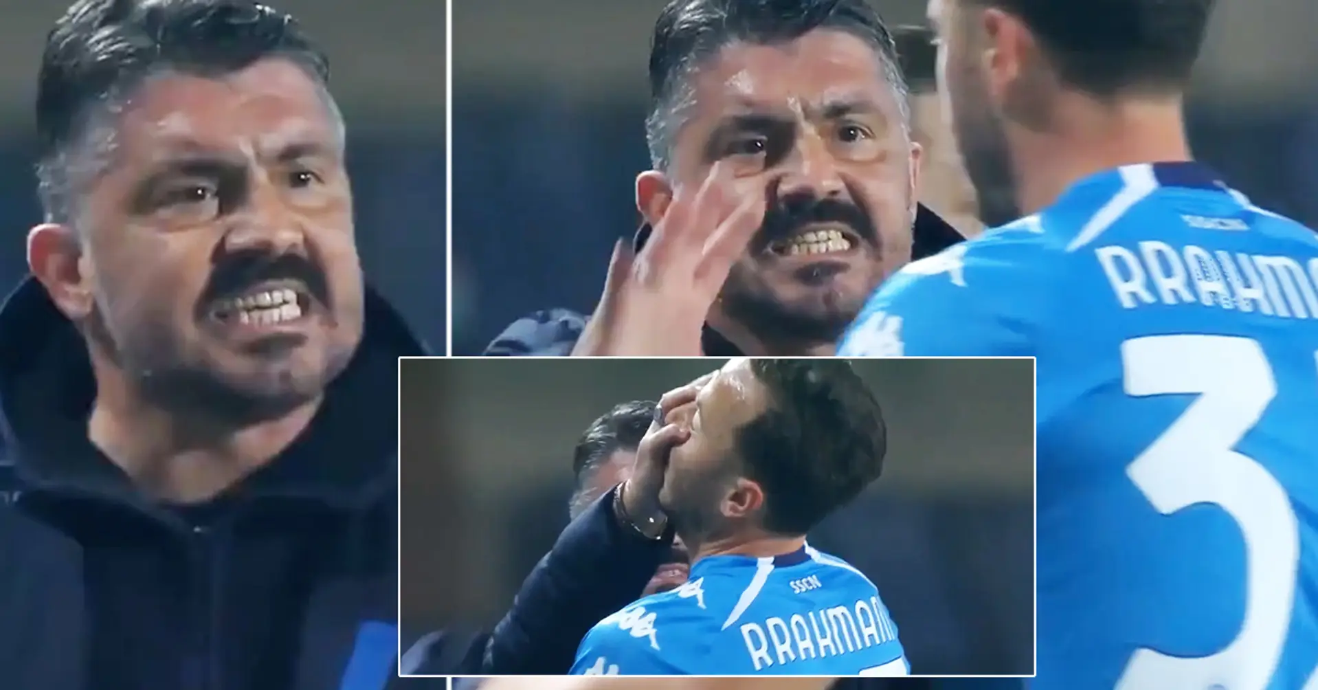 This is how Gennaro Gattuso shows love to his players