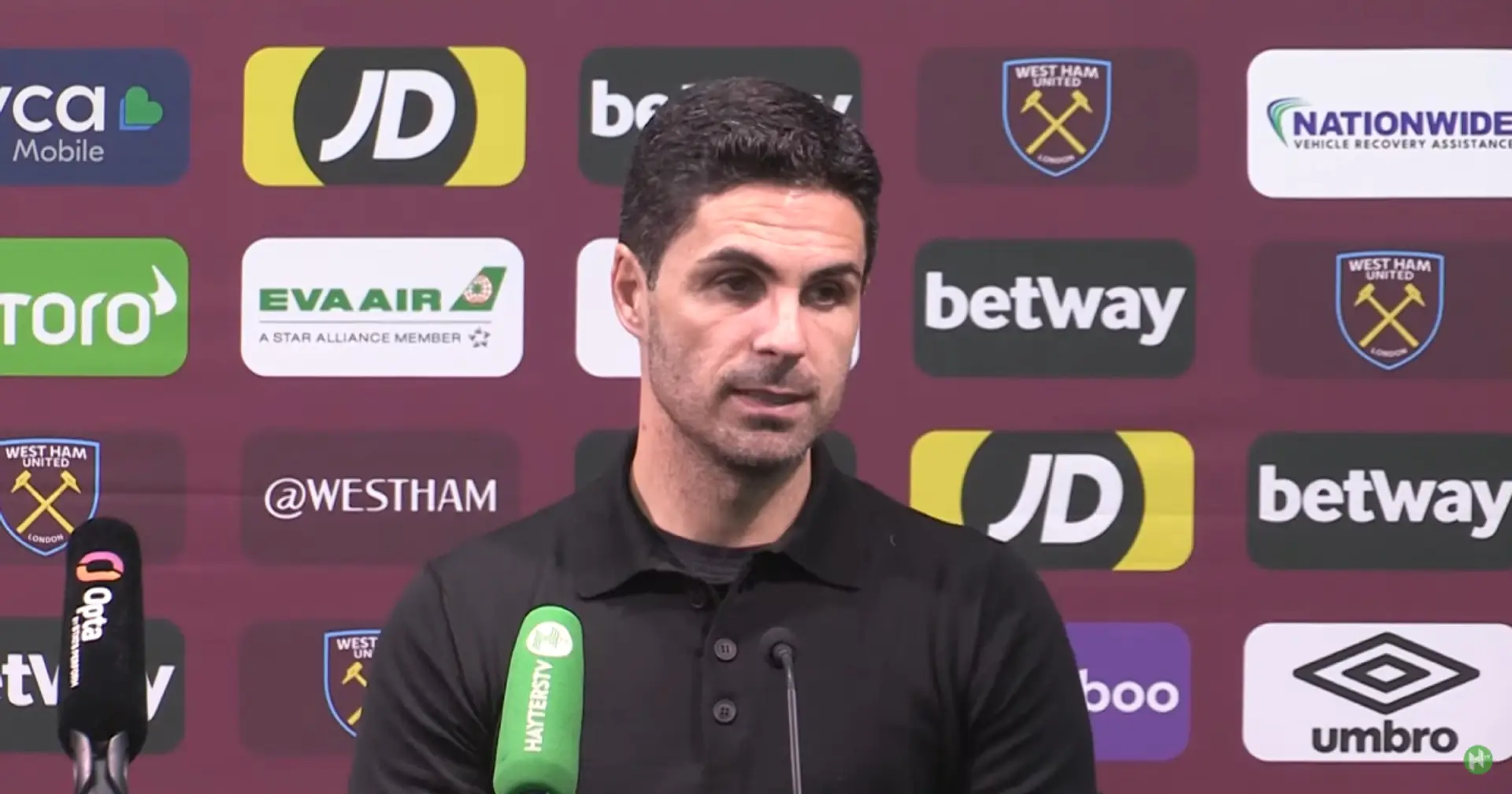 'It was a statement': Mikel Arteta explains what West Ham result means to Arsenal 