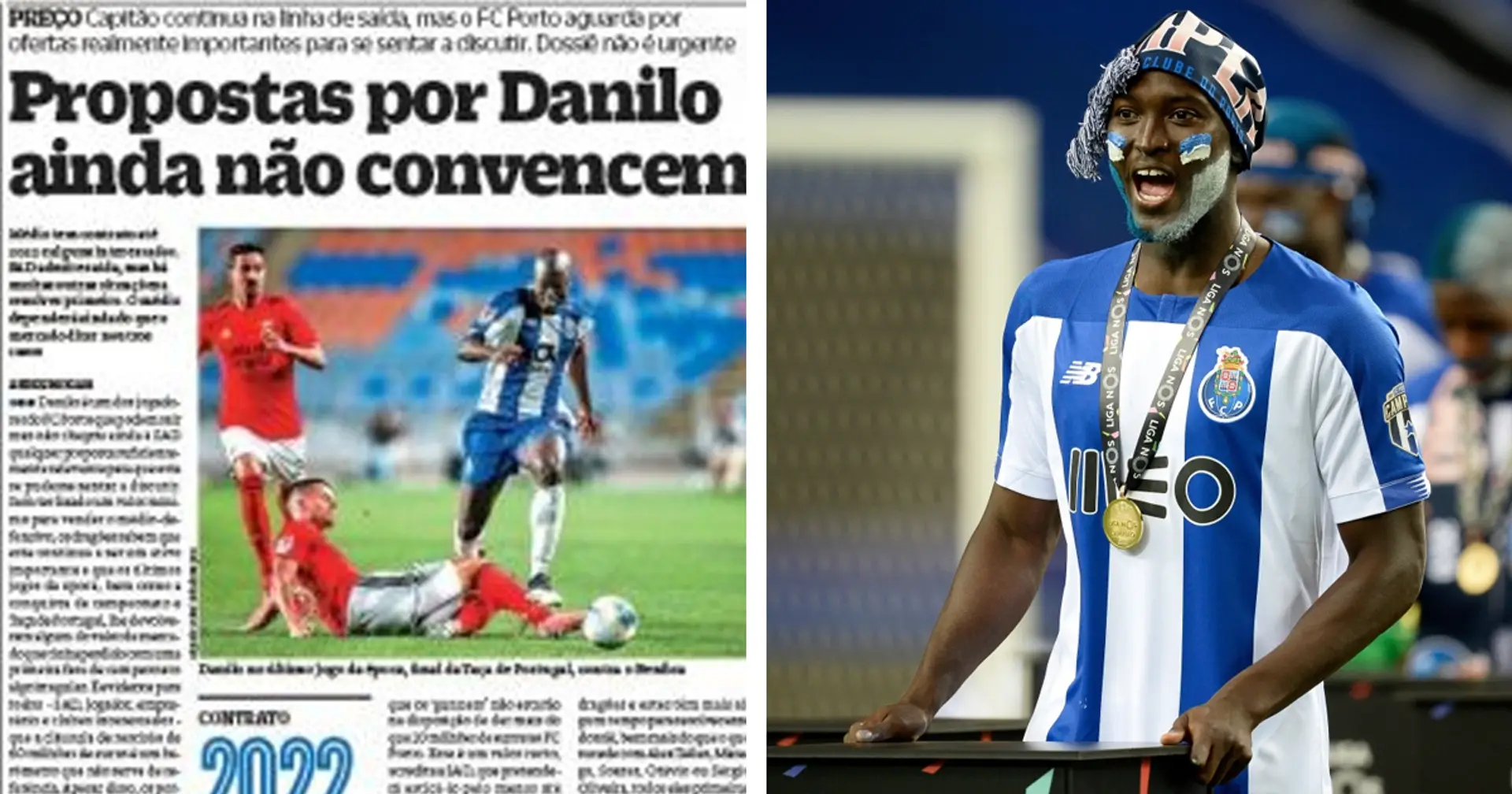 Porto said to slap price tag on Arsenal-linked Danilo Pereira