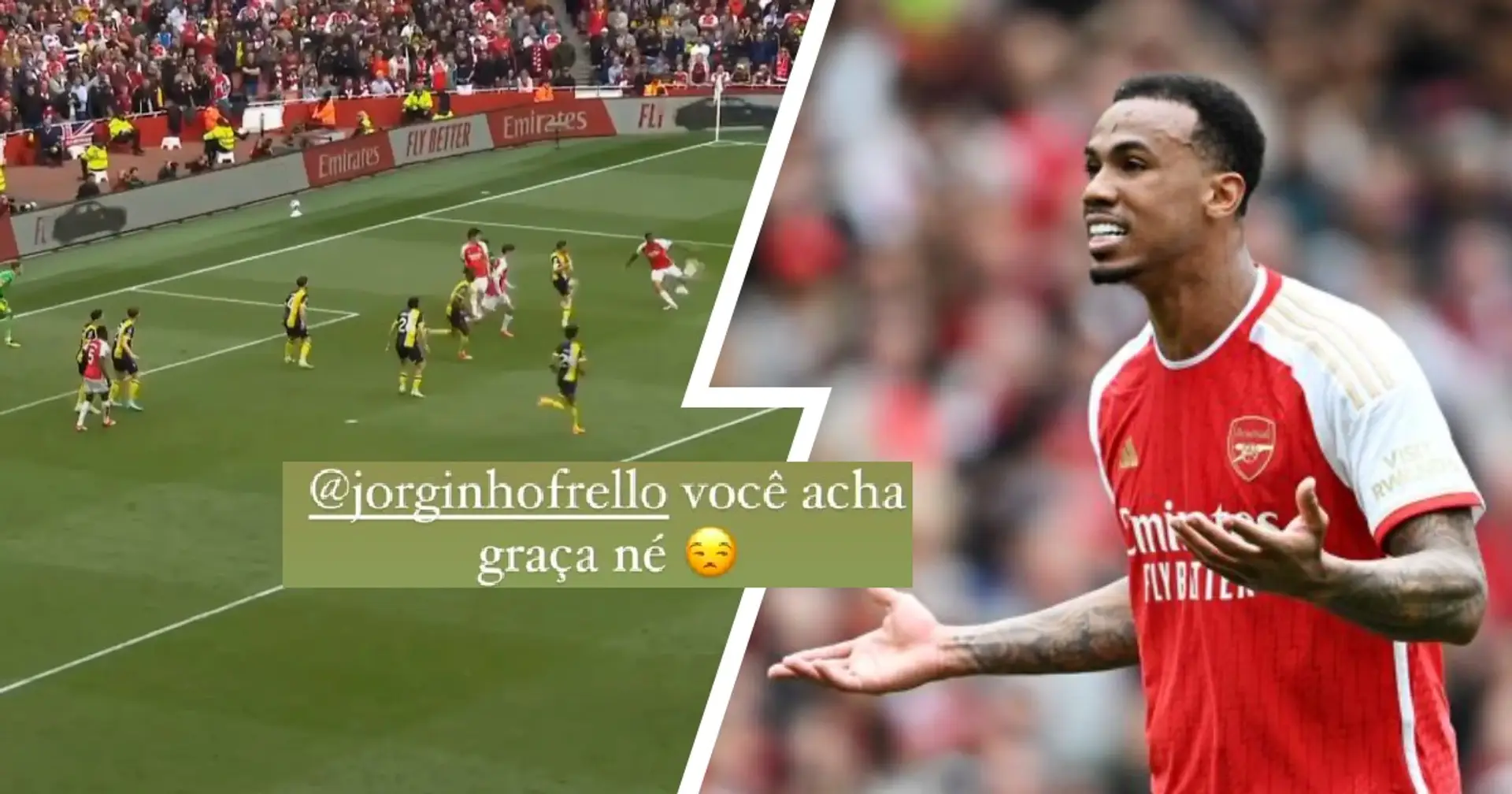 Gabriel sends blunt message to Arsenal teammate about disallowed goal - Saka responds 