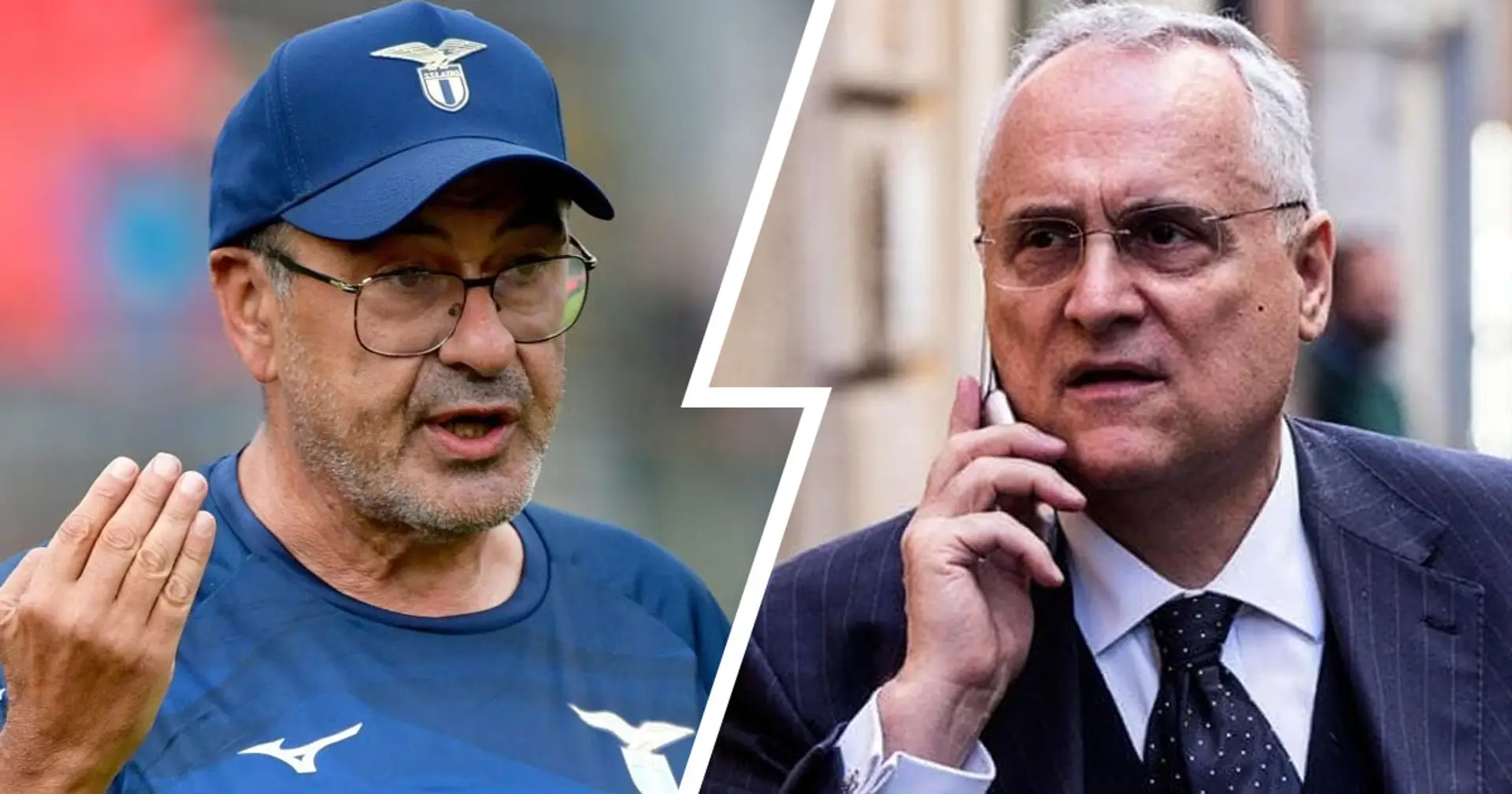 Clima teso in casa Lazio tra Lotito e Sarri: la confessione del tecnico ai tifosi rivela la strategia biancoceleste