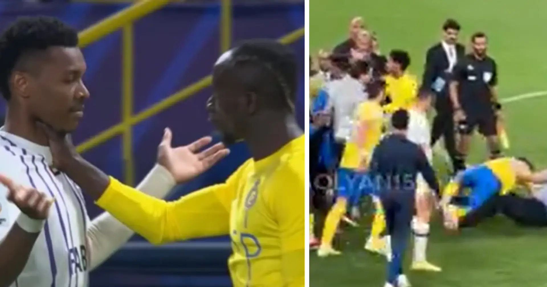 Cristiano Ronaldo caught up in intense clash following Al-Nassr defeat after Mane grabs rival’s throat 