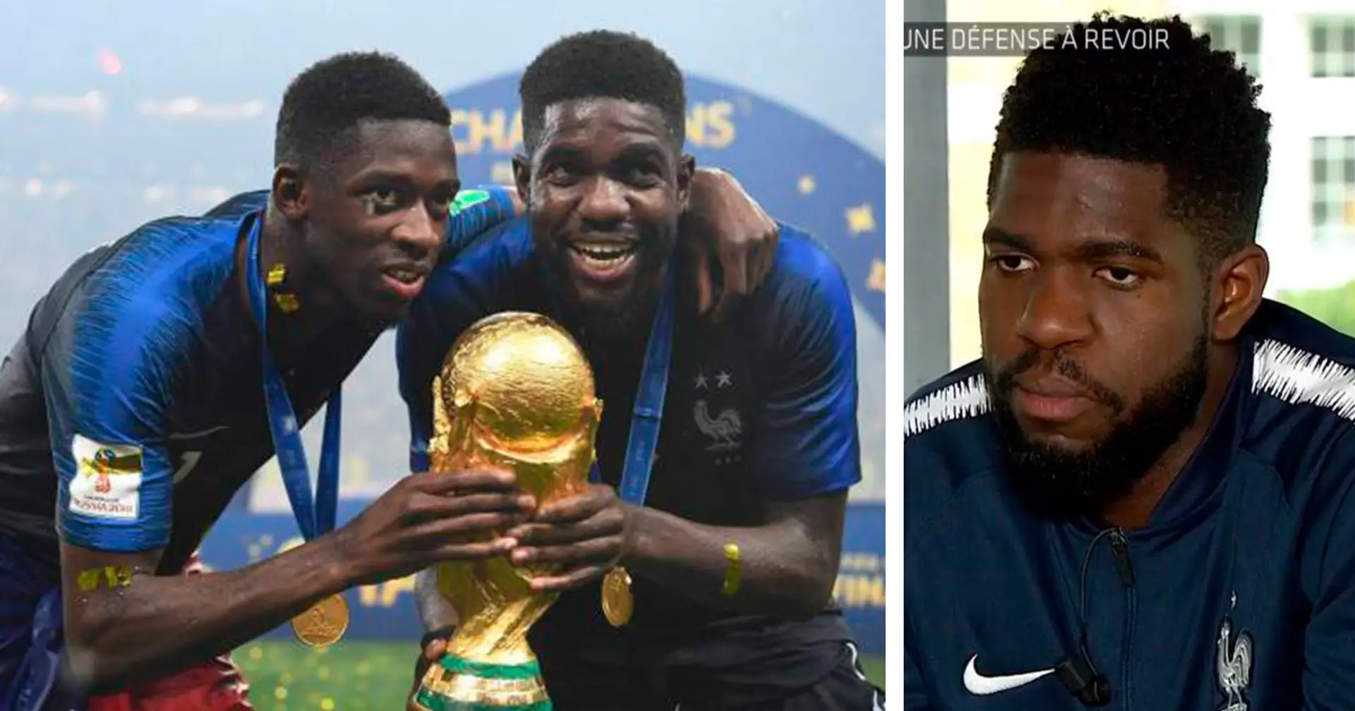 Umtiti: 'I risked my knee to win World Cup. I don't regret it'