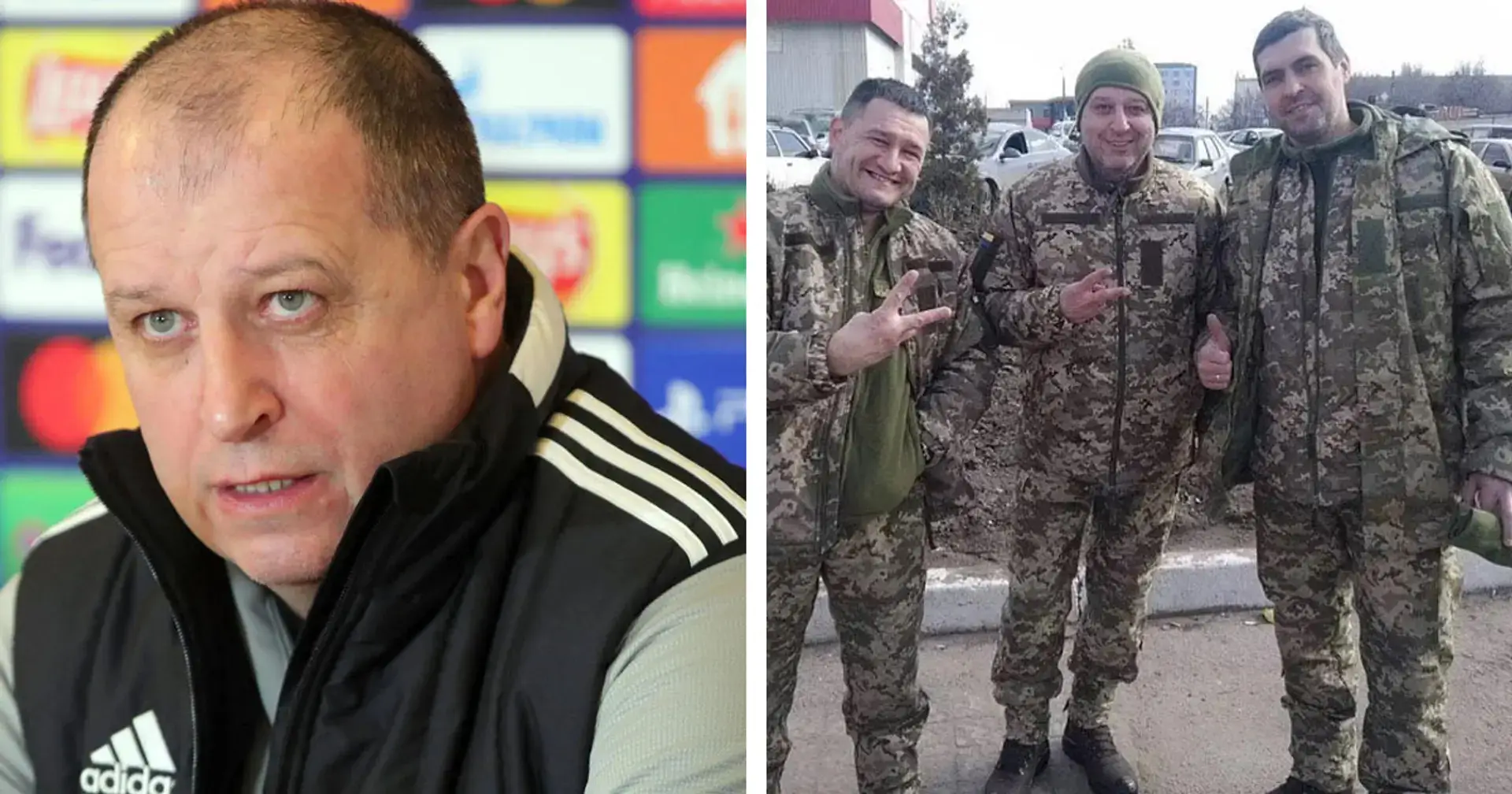 El entrenador del Sheriff Tiraspol, Vernydub, renuncia a su cargo para unirse al ejército de Ucrania y ayudar en la guerra contra Rusia