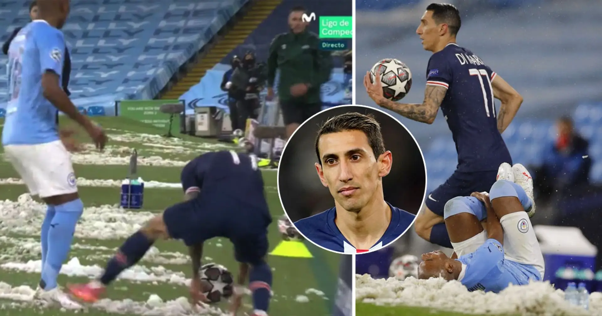 Di Maria suspended for PSG's next 3 UCL games following red card from last season