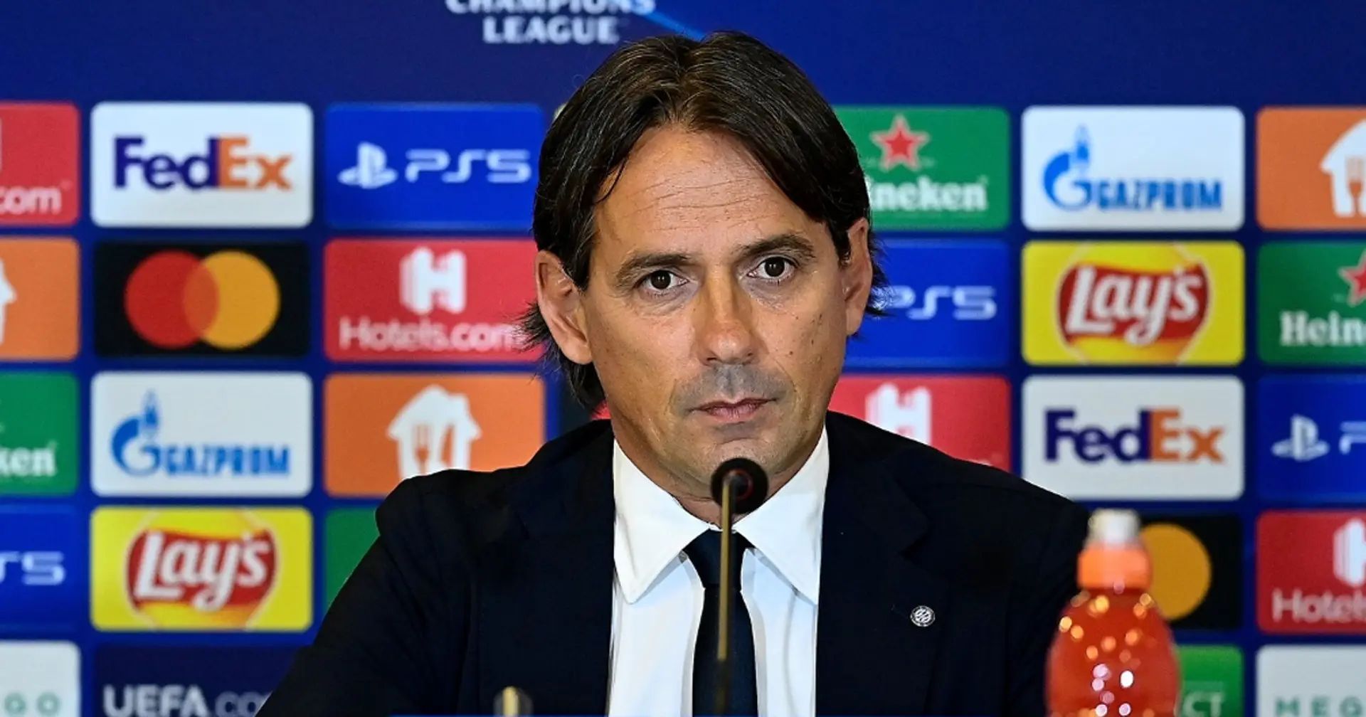 Inzaghi sprona gli attaccanti per farli sbloccare in Champions: 'Noi il miglior attacco della Serie A, dimostriamolo'