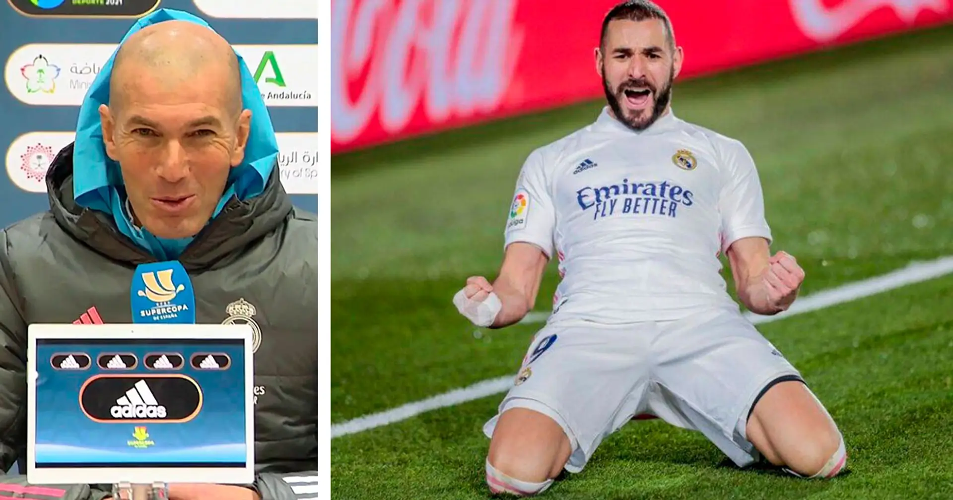 Zidane: 'If Benzema comes back to French national team, it'll be good news'