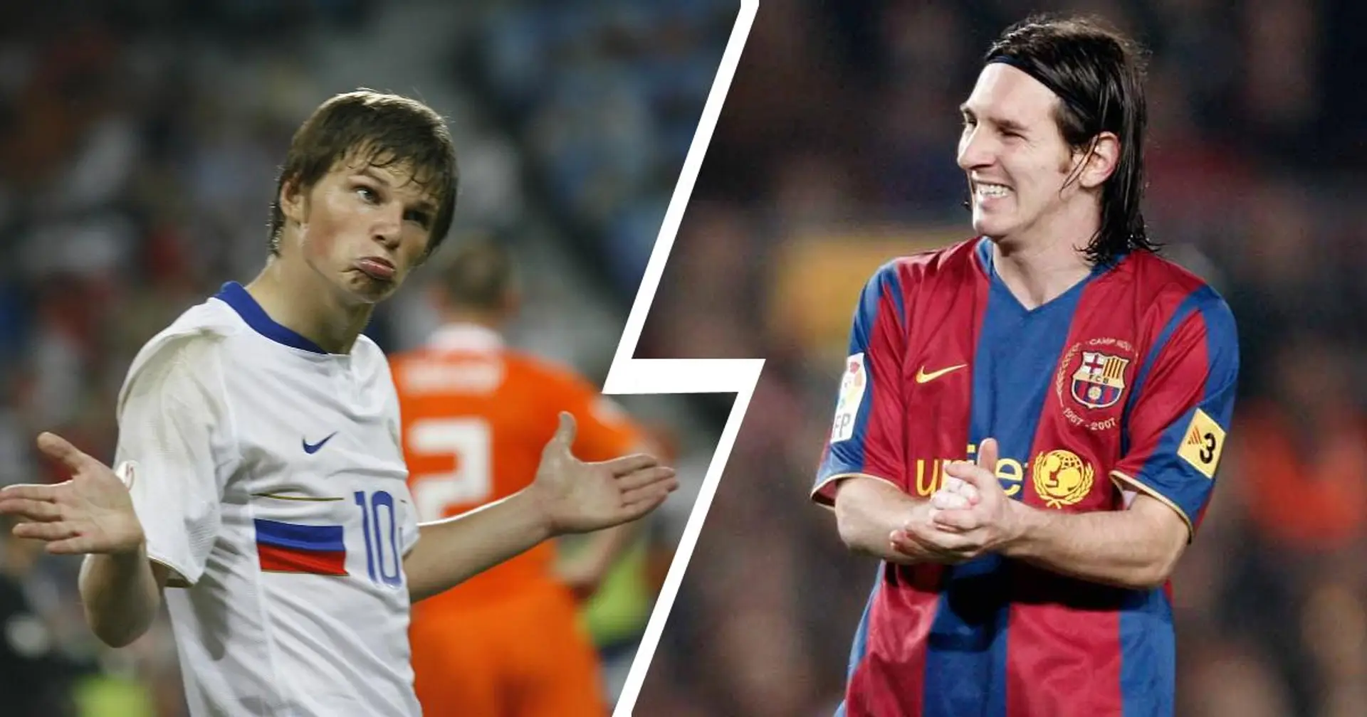 Russia's ex-forward Arshavin: Zenit wanted to swap me for Leo Messi in 2008