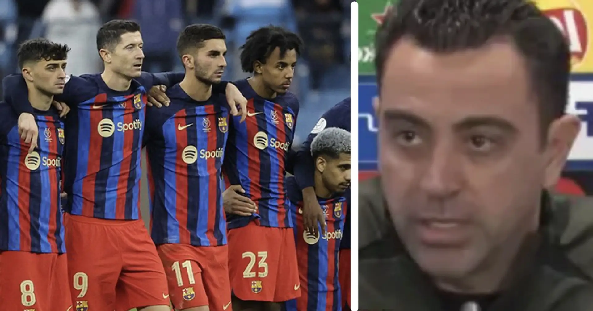 Xavi fait allusion à la préparation du Barça à d'éventuelles tirs au but contre Naples