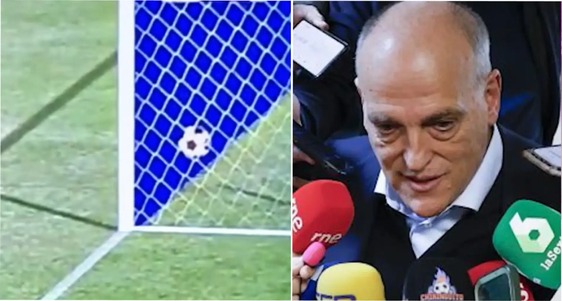 Tebas on goal-line technology: 'You cannot pay €5m for something that's not perfect.'