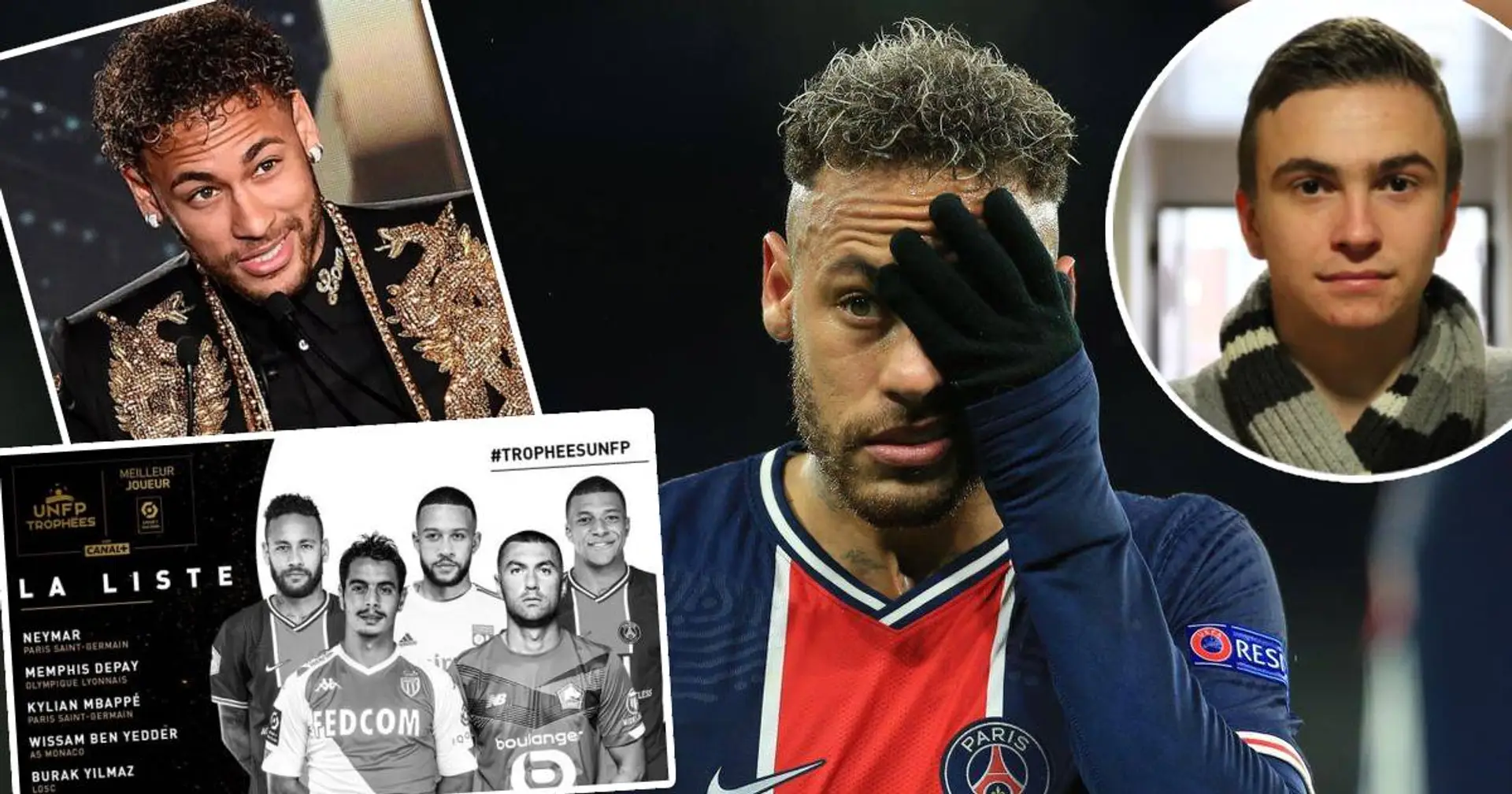 "C’est cracher au visage de la  Ligue 1", Un journaliste critique la nomination de Neymar au trophée UNFP, les fans ne sont pas d'accord!