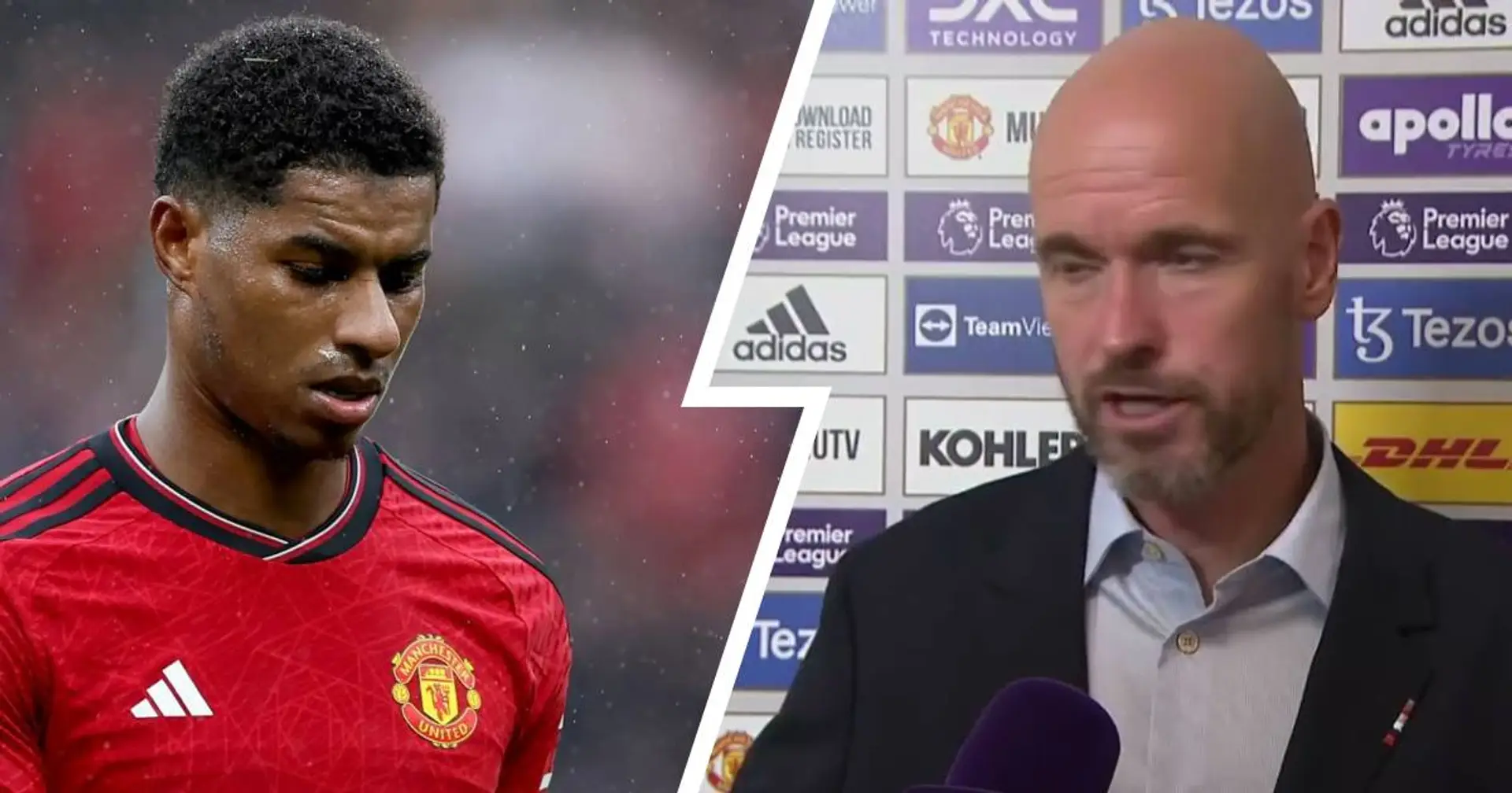 Ten Hag on Rashford: 'You have to be more determined to score a goal'