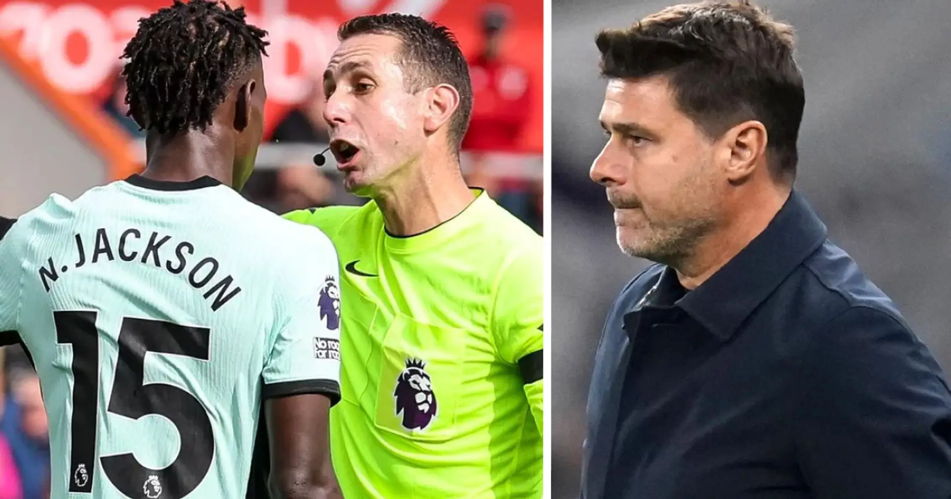COUNTED: How many yellow cards Chelsea players have received for dissent this season — Poch changed something