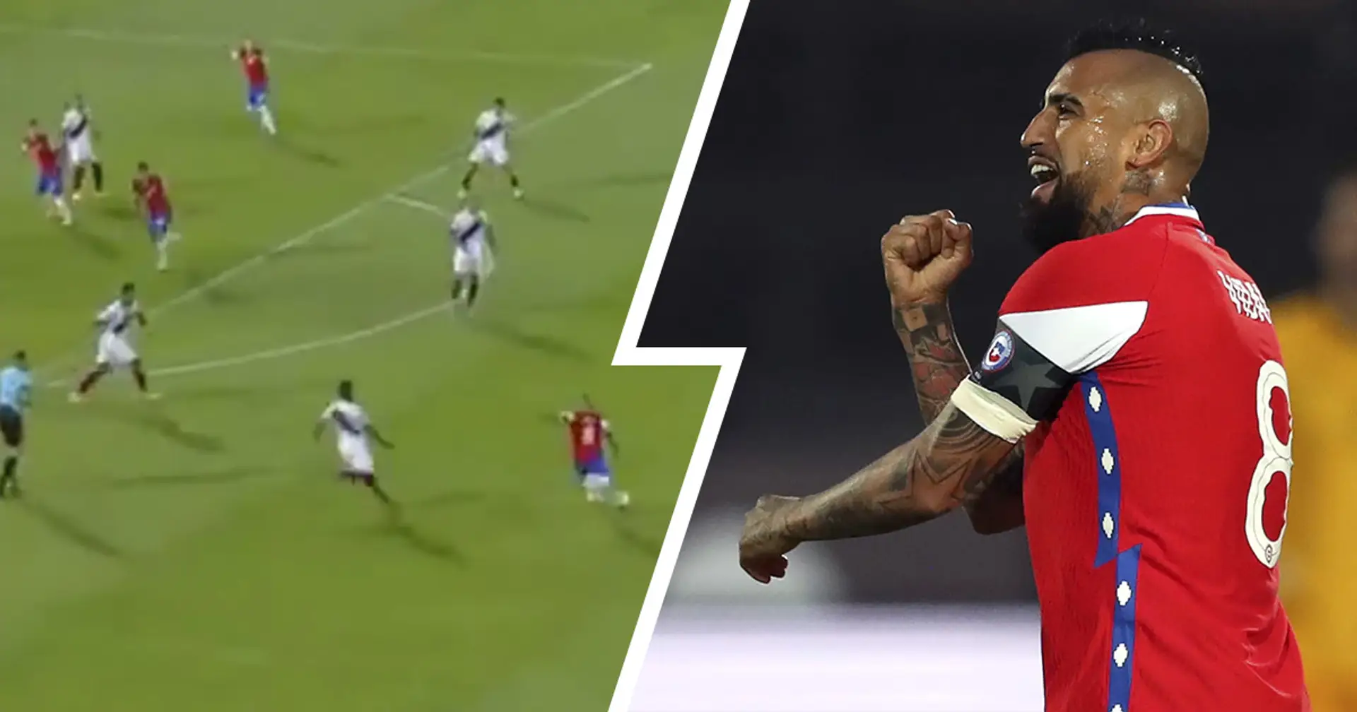 We miss you Arturo! Vidal fires rocket for Chile in World Cup qualifiers, adds another goal 15 mins later (video)