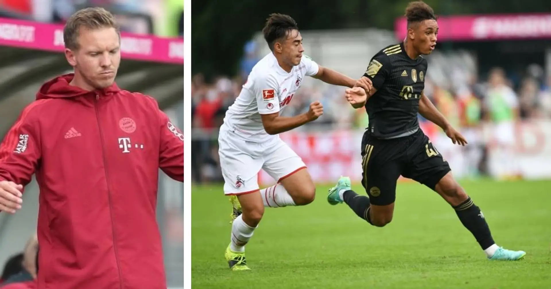 Kein gelungenes Debüt für Julian Nagelsmann: Bayern unterliegt Köln mit 2:3
