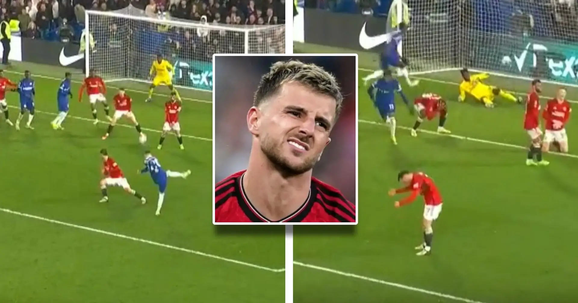 Mason Mount fails to cover Palmer as Cole scores dramatic winner v Man United - spotted
