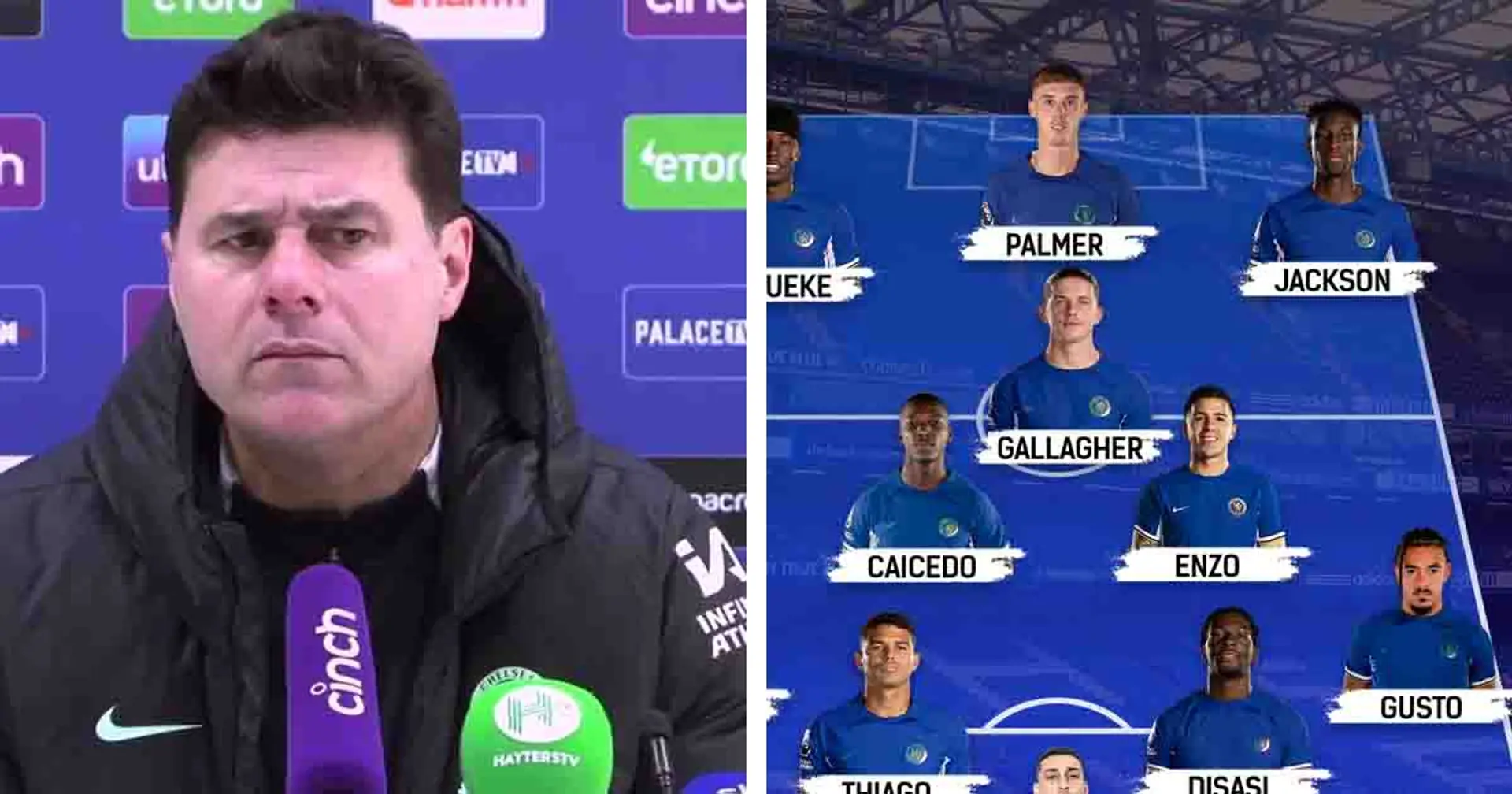 'We are so happy': Pochettino names one player who impressed him in Palace win