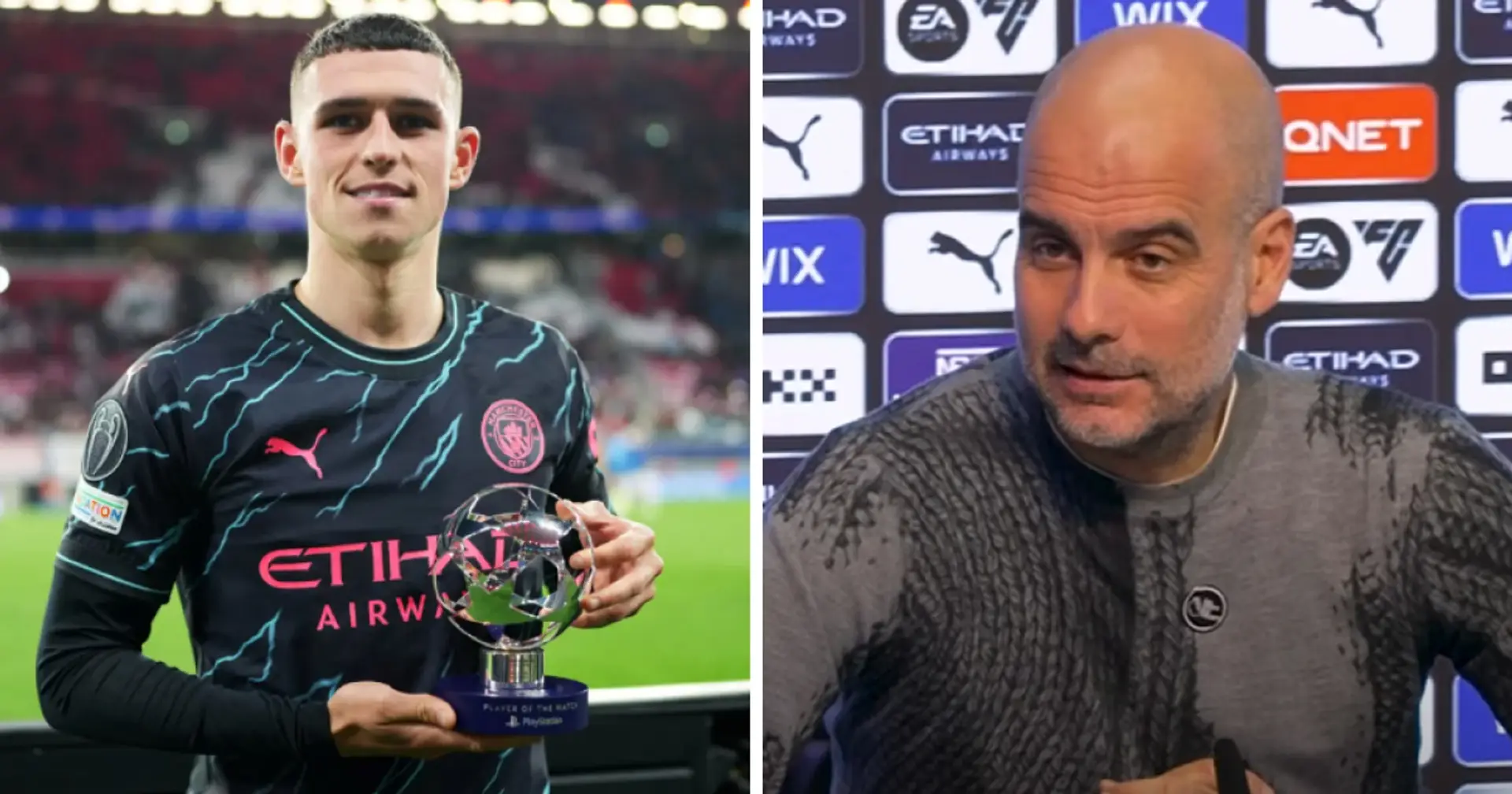 'He is one of the best young players I've seen': Phil Foden agrees with Guardiola on one Man City player