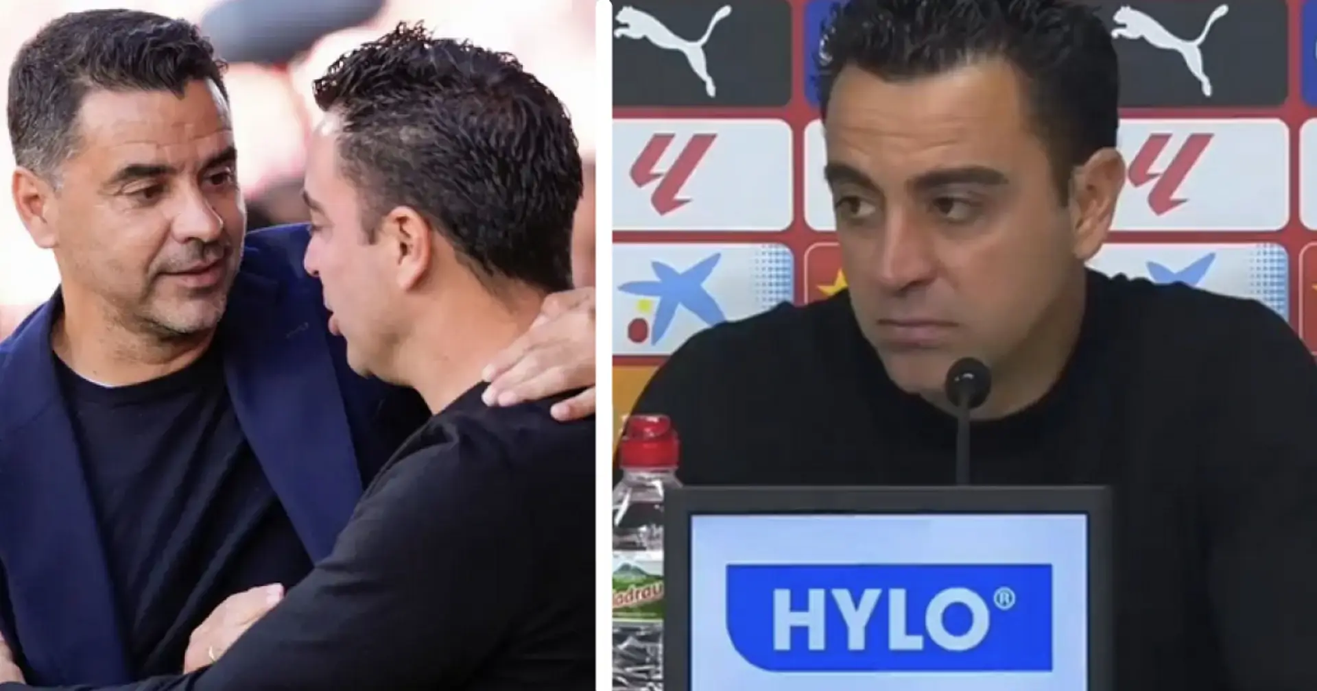 "C'est comme ça": Xavi lève le voile sur ce que l'entraîneur de Gérone lui a dit après le match