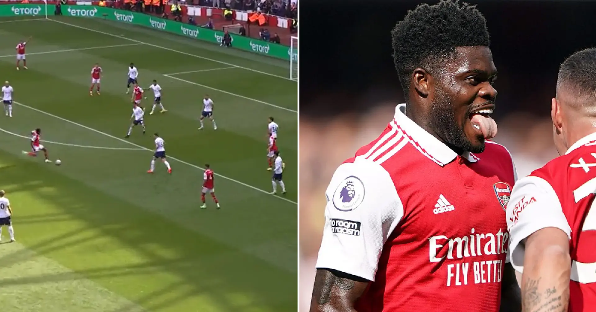 Thomas Partey's stunning strike vs Tottenham voted Arsenal Goal of the Year for 2022 (video)