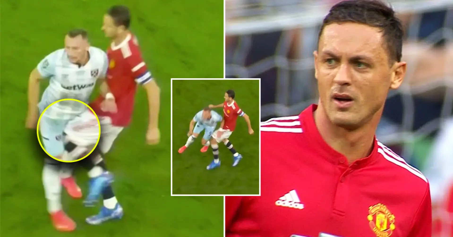 Caught on camera: Nemanja Matic hits opponent in the b* * * – did he do it on purpose?