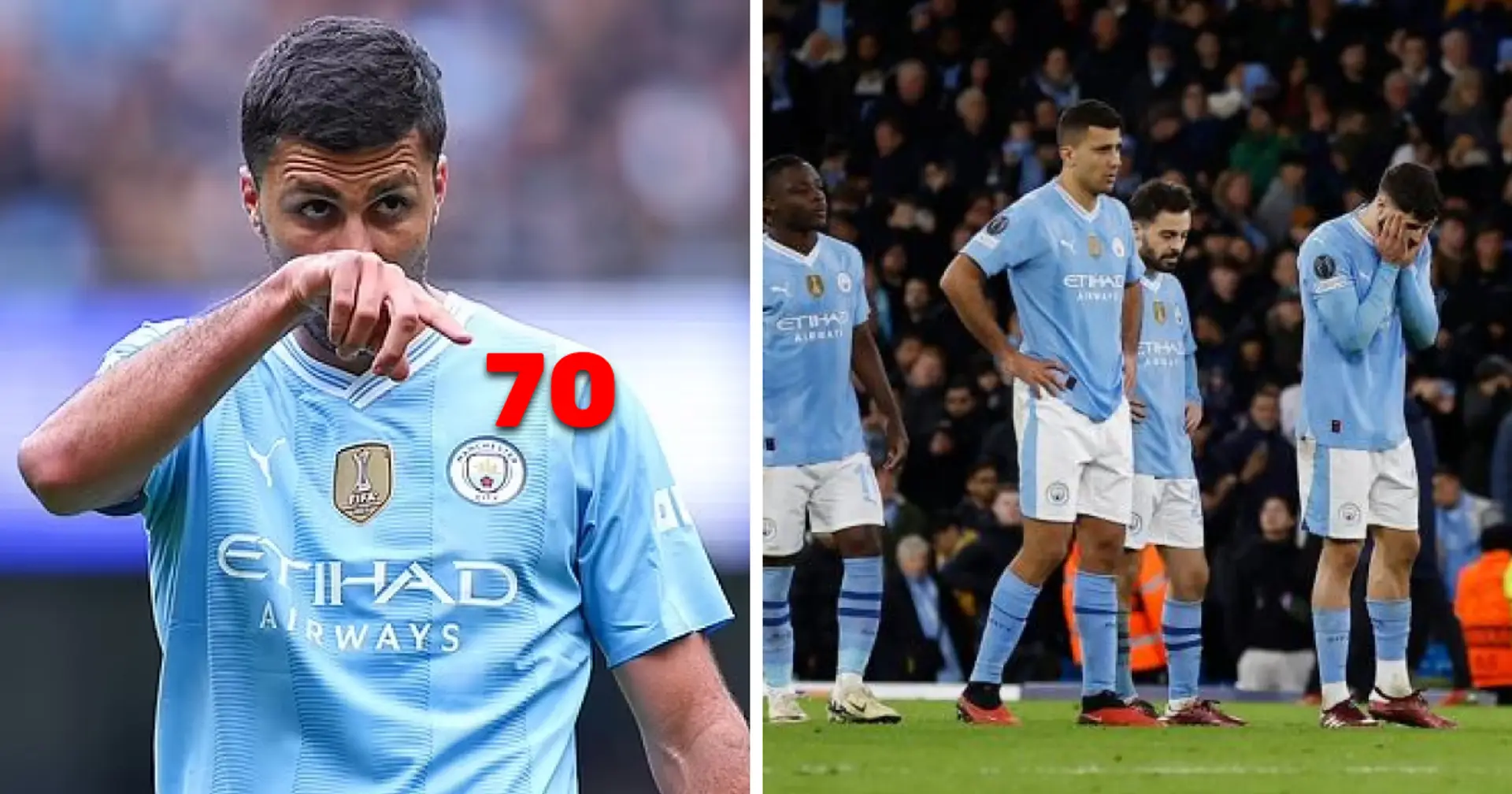 How did Rodri continue his 70-game unbeaten streak for Man City despite losing to Real Madrid? Explained