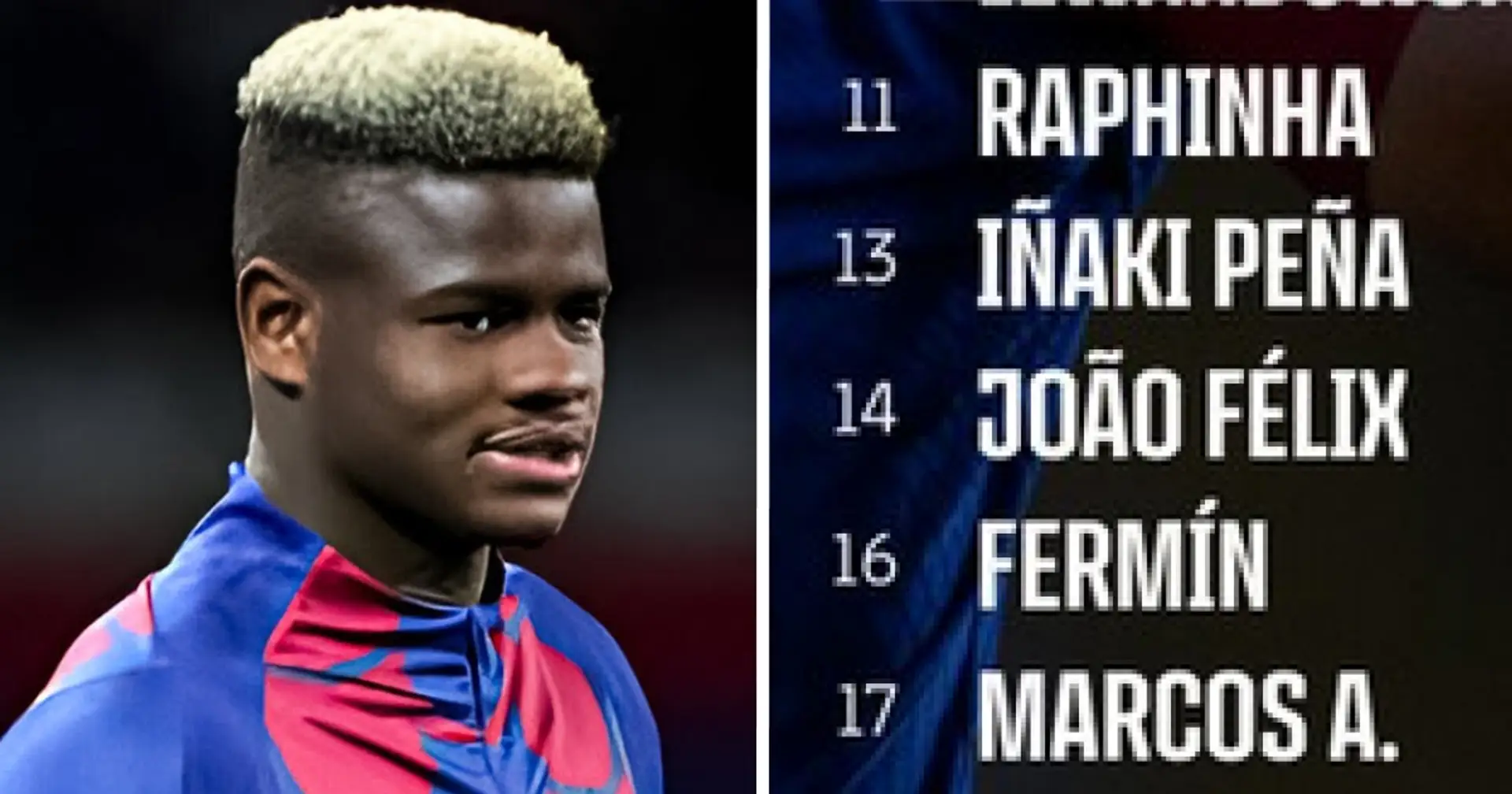 'The Monster' and 'The Shark in': Barca unveil 23-man squad for Las Palmas