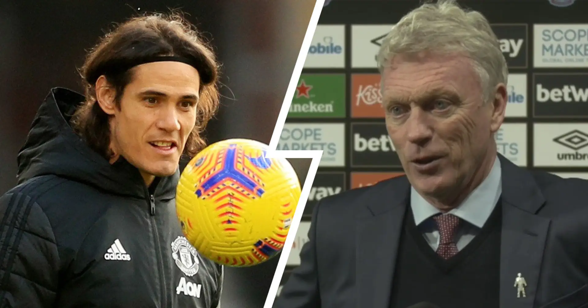 'That's true. We were watching him closely at the time': David Moyes confirms he rejected Cavani's move to United in 2013