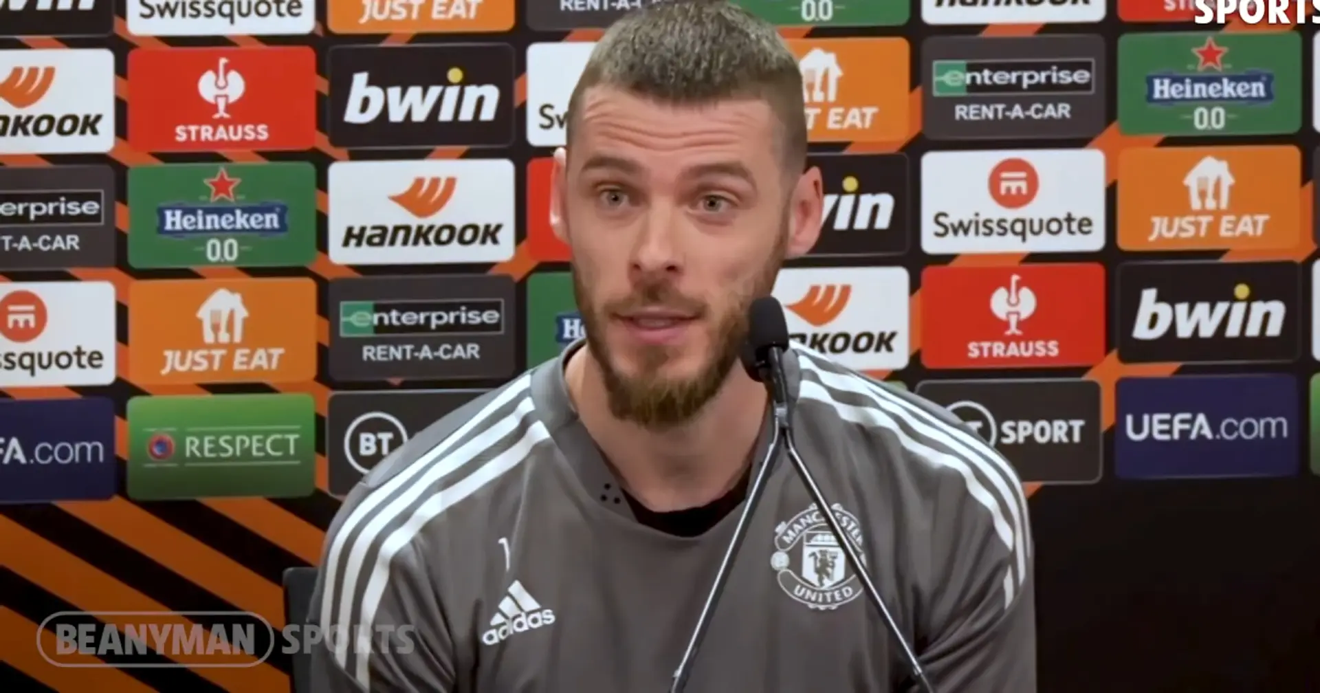'No time to think about': David De Gea refuses to speculate on his Man United future