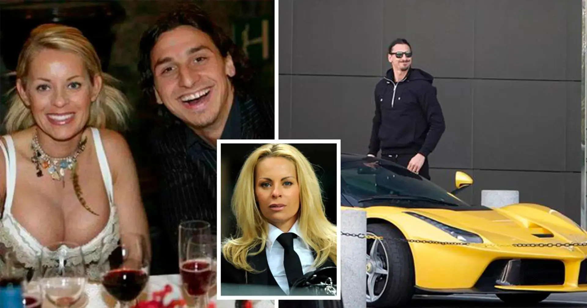 Zlatan Ibrahimovic conoció a su deslumbrante novia Helena Seger cuando ella le exigió que moviera su Ferrari mal estacionado 