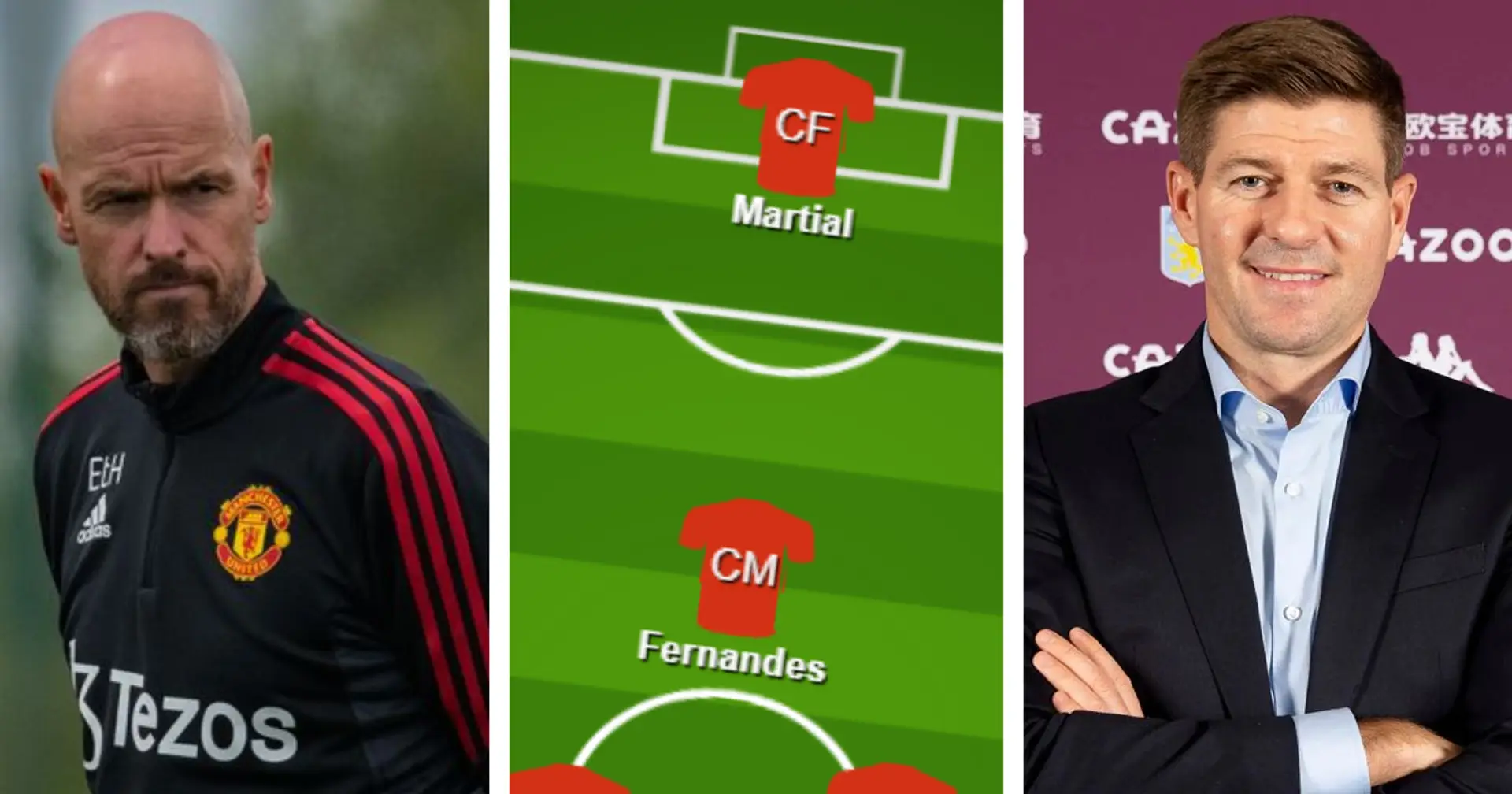 Changes galore or stick to McFred? Select your favourite Man United XI to face Aston Villa