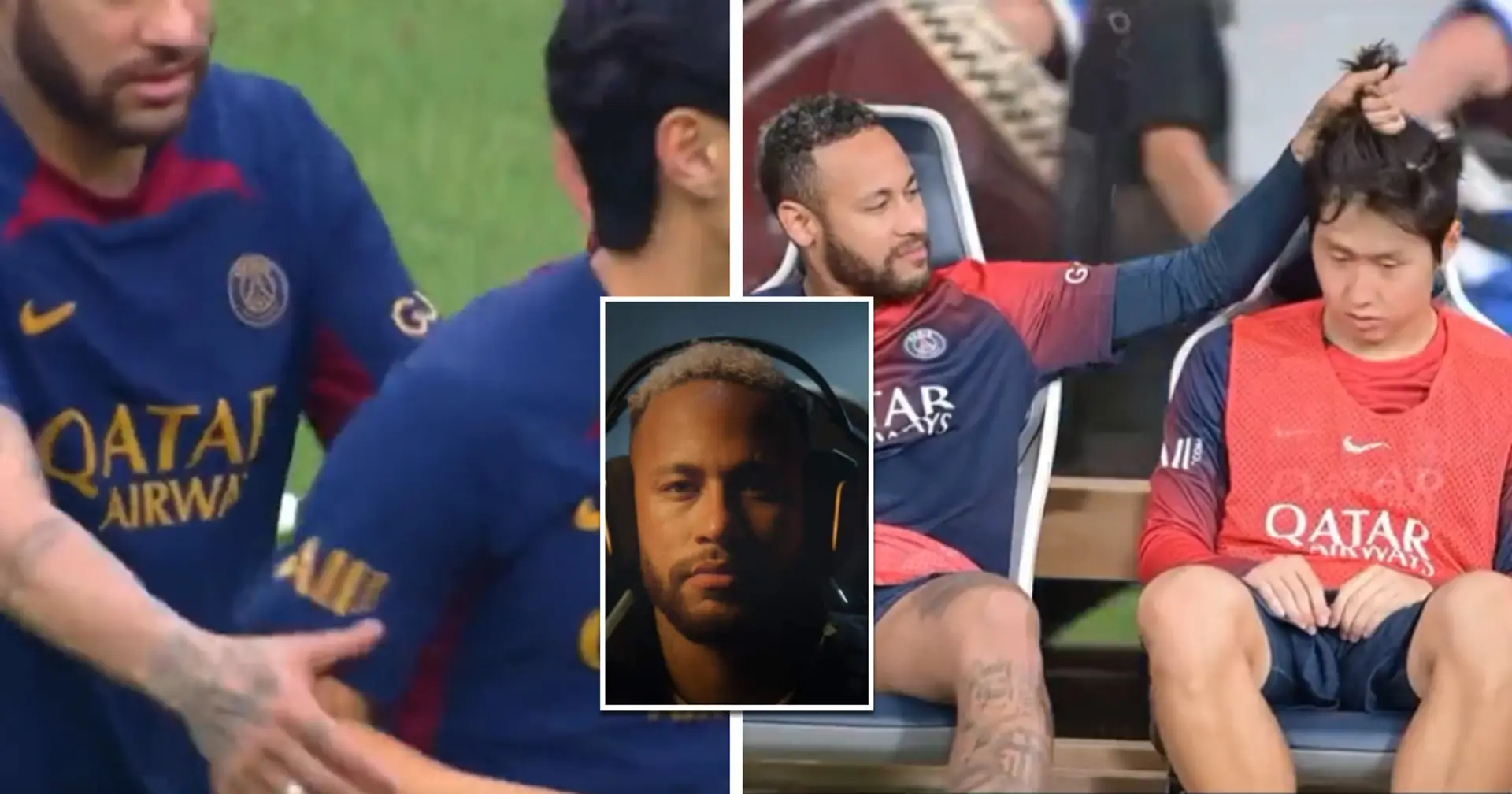 'Is he in love with this man?': Neymar seems to find new best buddy as fans react