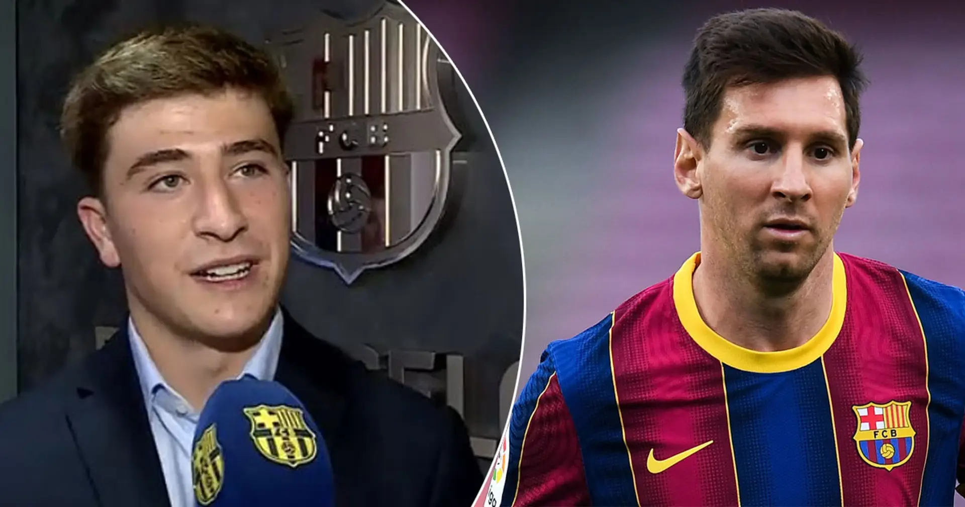 Pablo Torre nomme ses 3 idoles d'enfance - toutes ont joué pour le Barça