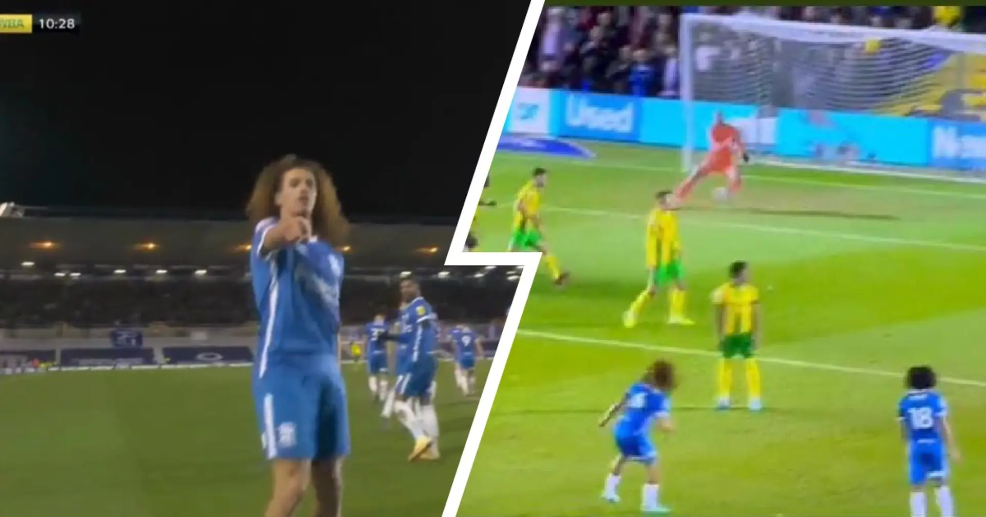 [VIDEO]: Hannibal Mejbri scores stunning free-kick for Birmingham 