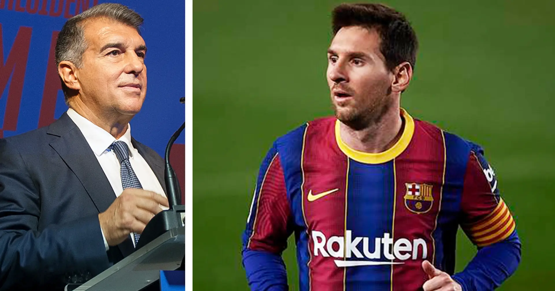 Laporta: 'If I don't win, I'm sure Messi will leave Barca'