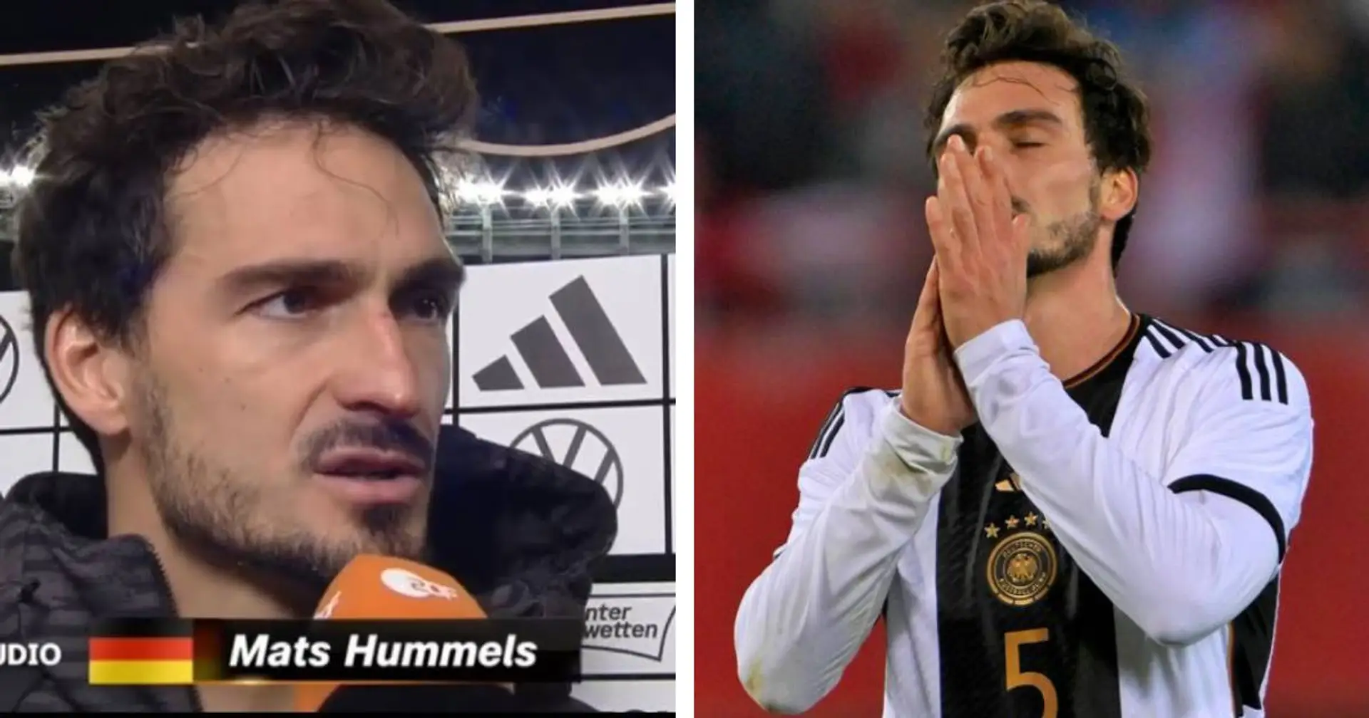 Hummels über 0:2-Niederlage gegen Österreich: "Sie ist verdient. Da braucht man nicht drumherum reden"