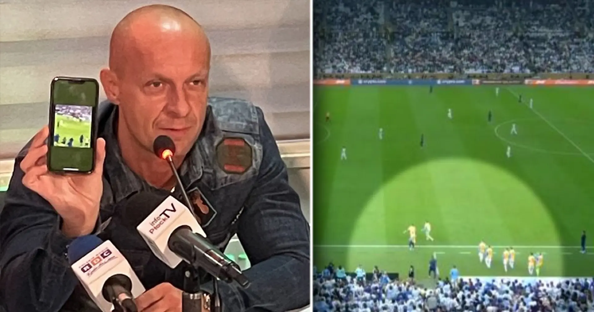 "Sie wollen nicht über dieses Bild sprechen": WM-Finalschiedsrichter Marciniak kontert die Kritik der französischen Medien, die Messis 2. Tor für irregulär halten