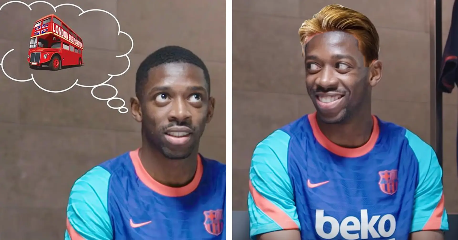 Meilleur ami au Barça et en dehors, matière scolaire préférée et plus : Ousmane Dembélé répond aux meilleures questions des fans (vidéo)